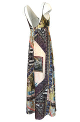 S/S 2006 Christian Lacroix RTW Runway Look 61 Silk Halter Dress