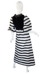 1960s Space Age Jean Varon Maxi Dress