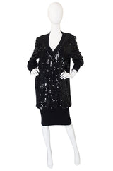 1980s Dominic Rompollo Sequin Dress