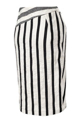 Spring 2015 Altuzarra 'Arcadia' Runway Graphic Striped Skirt