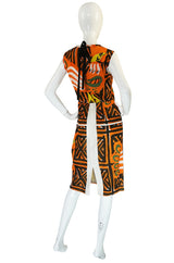 Resort 2010 Collection Printed Prada Fitted Shift Dress