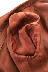 Spring 1981 Christian Dior by Marc Bohan Haute Couture Ochre Linen Jacket