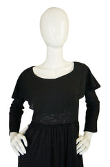 1970s Rare Sonia Rykiel Caped Dress