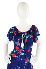 1970s Silk Celia Birtwell Print Ossie Clark