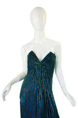 1970s Beaded Bob Mackie Gown