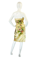 1950s Rare Philip Hulitar Silk Dress