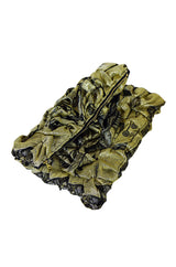 Handmade Gold Vintage Metallic Clutch