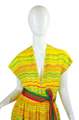 Spring 1979 Important Halston Plunge Dress