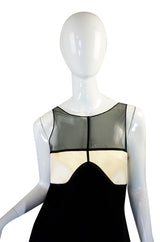 1990s Geoffrey Beene Graphic Shift Dress