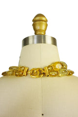 1999 Chanel Stone Choker Necklace