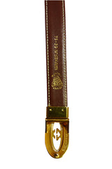 1970s Classic Gucci Lizard & Gold Belt