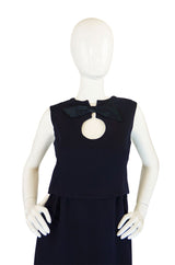 1960s Rare Pierre Cardin Cut Out Dress