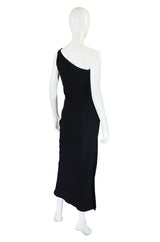 1990s One Shoulder Valentino Maxi