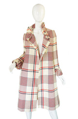 1960s Oscar De La Renta Ruffled Coat