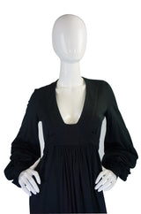 1960s Ossie Clark for Quorum Maxi Dress