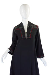1970s Janice Wainwright Tunic Dress