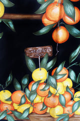 Citrus Hermes Silk Twill Scarf and Box