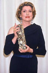 Important Spring 1993 Yves Saint Laurent Haute Couture One Shoulder Silk Crepe Dress