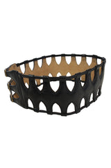 1980s Alaia Leather Cut Out Belt 65