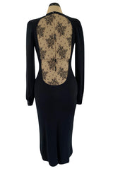 Runway Fall 2005 Alexander McQueen 'The Man Who Knew Too Much' Full Lace Back Dress