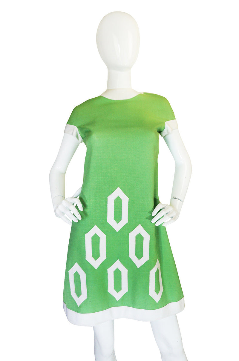1969 Documented Pierre Cardin Runway & Ad Campaign Dress