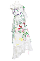 Resort 2018 Rosie Assoulin "Say It With Flowers" Printed Floral Dress