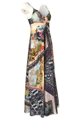 S/S 2006 Christian Lacroix RTW Runway Look 61 Silk Halter Dress