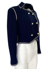 Spring 1992 Chanel Runway Lookbook Ad Campaign Patent Ribbon Jacket