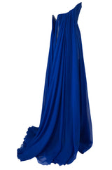 F/W 2004 Jean Louis Scherrer Haute Couture Runway Dress & Feather Cape