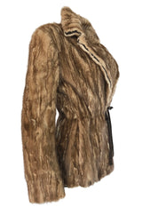 F/W 2002 Prada Runway Look 32 Documented Mink Fur Jacket