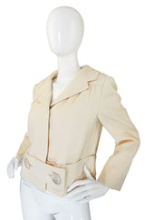 1960s Pauline Trigere Box Pleat Jacket