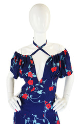 1970s Silk Celia Birtwell Print Ossie Clark