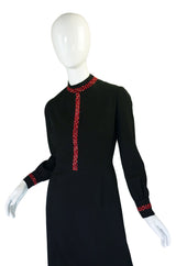 1960s Numbered Couture Balmain Dress
