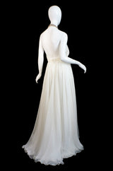 PF/W2011 McQueen Crystal Feather Gown