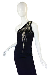 1970s Sequin Bird Bob Mackie Gown