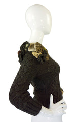 Rare F2005 Documented Runway Alexander McQueen Sweater