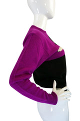 1990s Iconic Krizia Top Hat Sweater