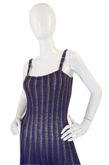 Spring 1980 Striped Missoni Knit Dress