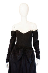 1950s Early Ceil Chapman Bustle Gown