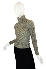 Rare 1960s Jean Patou Knit & Wool Dress
