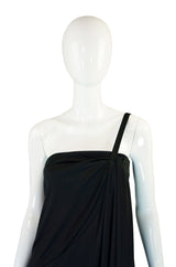 1970s One Shoulder Mac Tac Maxi Dress