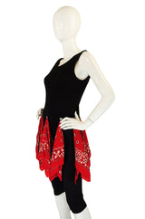 1989 Patrick Kelly Bandana Jumpsuit