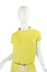 c1968 Pierre Cardin Couture Shift Dress