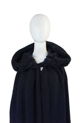 Rare 1960s Sybil Connolly Crochet Cape