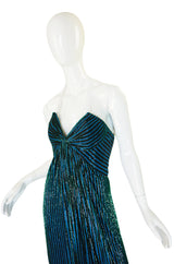 1970s Beaded Bob Mackie Gown