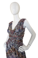 Recent Missoni Multi Color Knit Gown