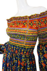 Documented 1971 Oscar de La Renta Dress