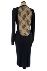 Runway Fall 2005 Alexander McQueen 'The Man Who Knew Too Much' Full Lace Back Dress