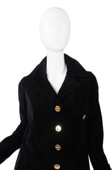 1970s Roberta Di Camerino Velvet Coat