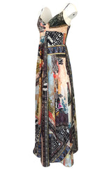 S/S 2006 Christian Lacroix RTW Runway Look 61 Silk Halter Dress